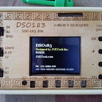 Vỏ DSO183 portable có pin, board sạc và công tắc (enclosure)