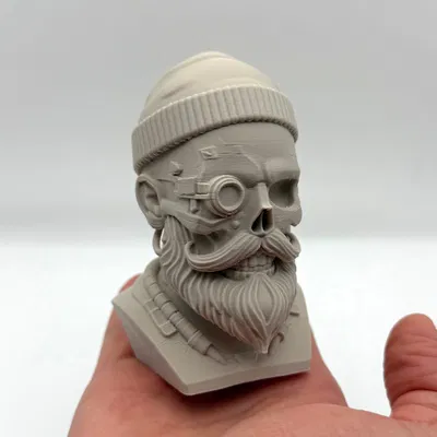 Cyberpunk Beanie Skull