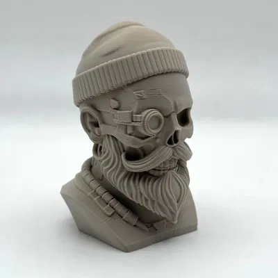 Cyberpunk Beanie Skull