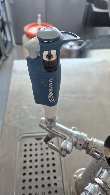 Đầu chuyển Pipette cho Beer Tap - Adapter 3/8 sang M18x1.5 - Image 2