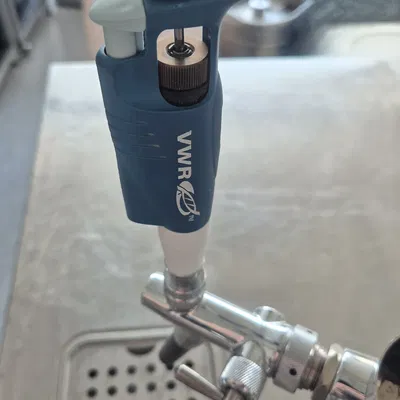 Đầu chuyển Pipette cho Beer Tap - Adapter 3/8 sang M18x1.5