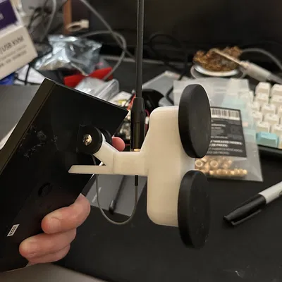 Giá đỡ nam châm cho Harbor Breeze Solar Light Meshtastic Node (SMA antenna)