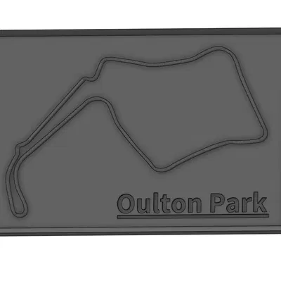 Bảng Trưng Bày Đường Đua Oulton Park