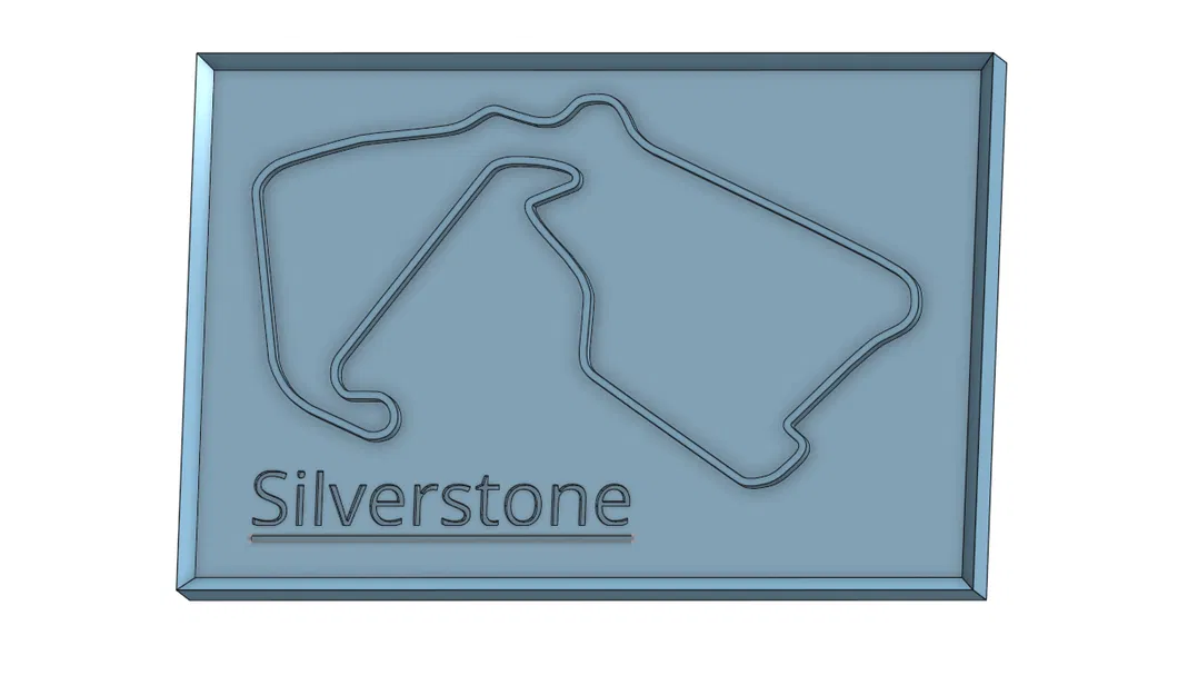 Mô hình trưng bày đường đua Silverstone - Image 1