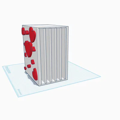 Hộp Heart Photo Book Box (Hộp Đựng Photo Book Hình Trái Tim)