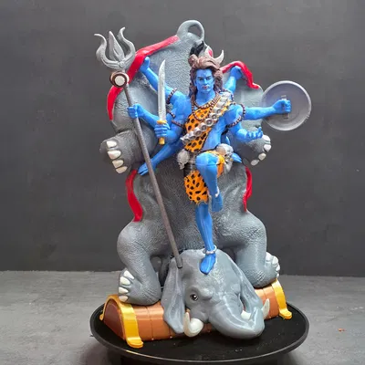 Shiva chiến thắng Gajasura (quỷ voi) – Shiva's Triumph over Gajasura