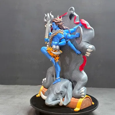 Shiva chiến thắng Gajasura (quỷ voi) – Shiva's Triumph over Gajasura