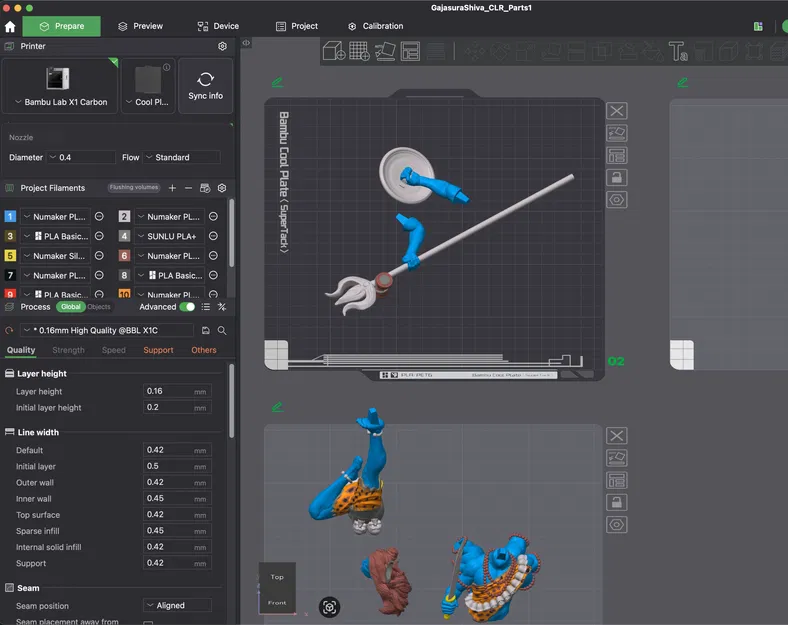 Shiva chiến thắng Gajasura (quỷ voi) – Shiva's Triumph over Gajasura - Image 10