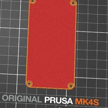 Outlaw Tuner + power Supply back plate – Tấm lưng thay thế dán velcro