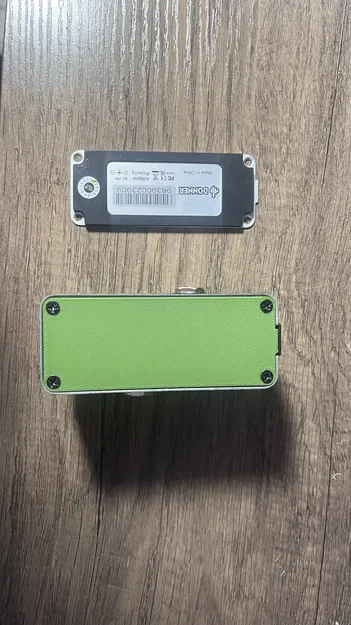 Tấm back plate cho pedal Donner (Donner guitar pedal back plate) - Image 1