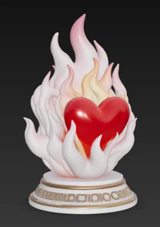 Trái tim bốc cháy (Heart on fire) - Image 1