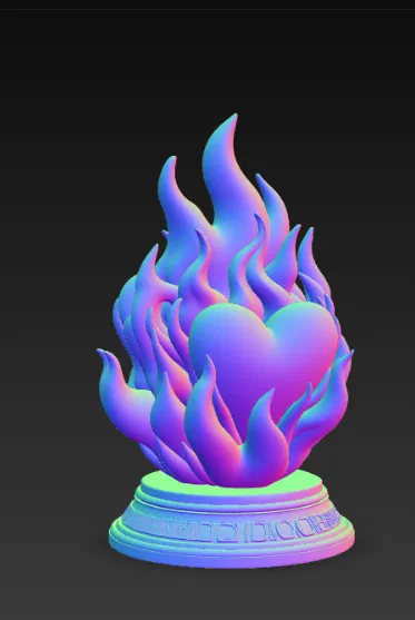 Trái tim bốc cháy (Heart on fire) - Image 2