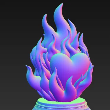 Trái tim bốc cháy (Heart on fire)