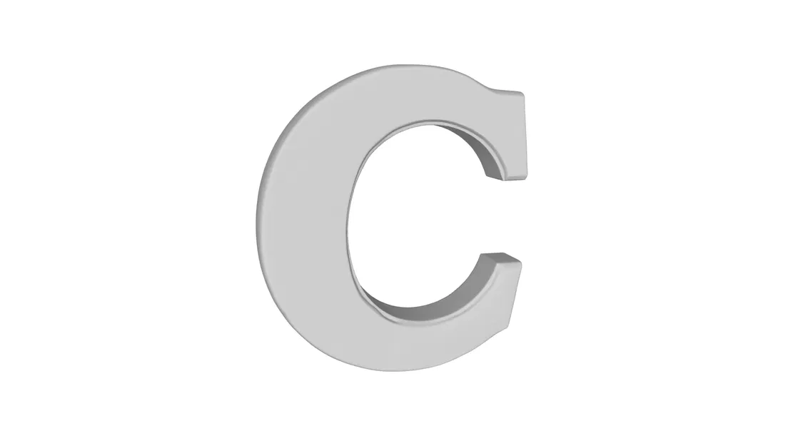 Bộ chữ cái ABC (A–Z) – 3D printable - Image 1