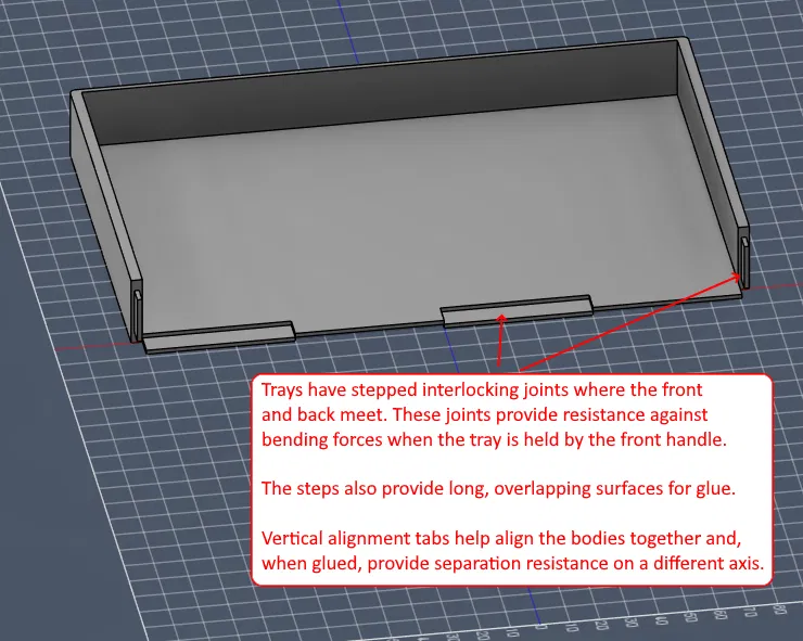 Khay Lưu Trữ Sâu Xếp Chồng (Deep Stackable Storage Trays / Organizers) - Image 14