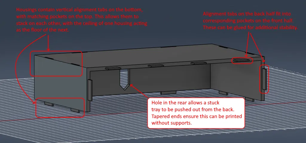 Khay Lưu Trữ Sâu Xếp Chồng (Deep Stackable Storage Trays / Organizers) - Image 16