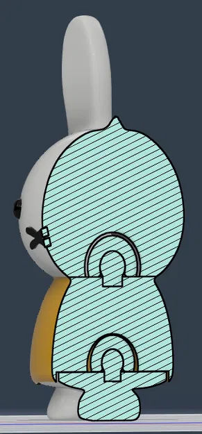 Miffy – 21 cm, noAMS, Cartoon (mô hình in 3D) - Image 3