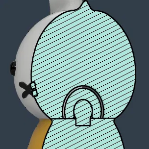 Miffy – 21 cm, noAMS, Cartoon (mô hình in 3D)