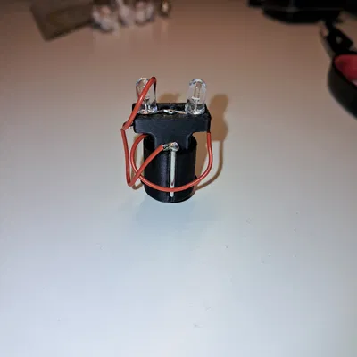 Adapter bóng thắng 6V sang LED đỏ (2x) – Bremslicht_6v(2x_rot_LED)_Glühlampe