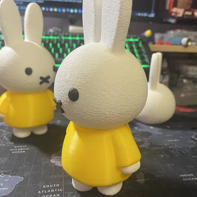 Miffy – 21 cm, noAMS, Cartoon (mô hình in 3D)