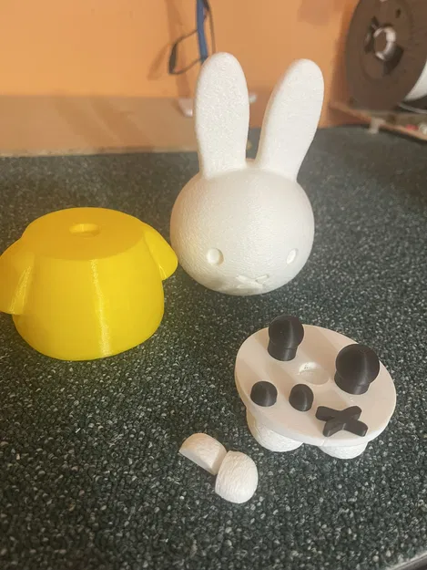 Miffy – 21 cm, noAMS, Cartoon (mô hình in 3D) - Image 6