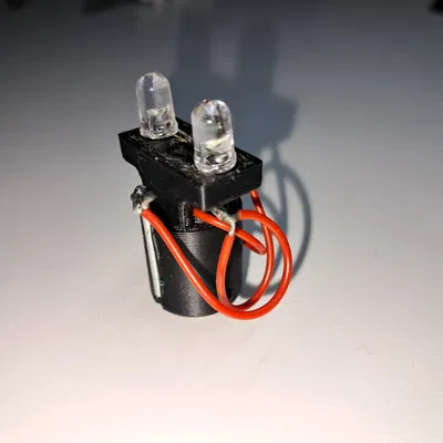 Adapter bóng thắng 6V sang LED đỏ (2x) – Bremslicht_6v(2x_rot_LED)_Glühlampe