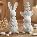 Heart Bunny Duo ♡ - Decor Thỏ Tim Tối Giản cho Easter - Thumbnail 2