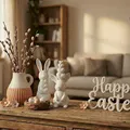 Heart Bunny Duo ♡ - Decor Thỏ Tim Tối Giản cho Easter - Thumbnail 5
