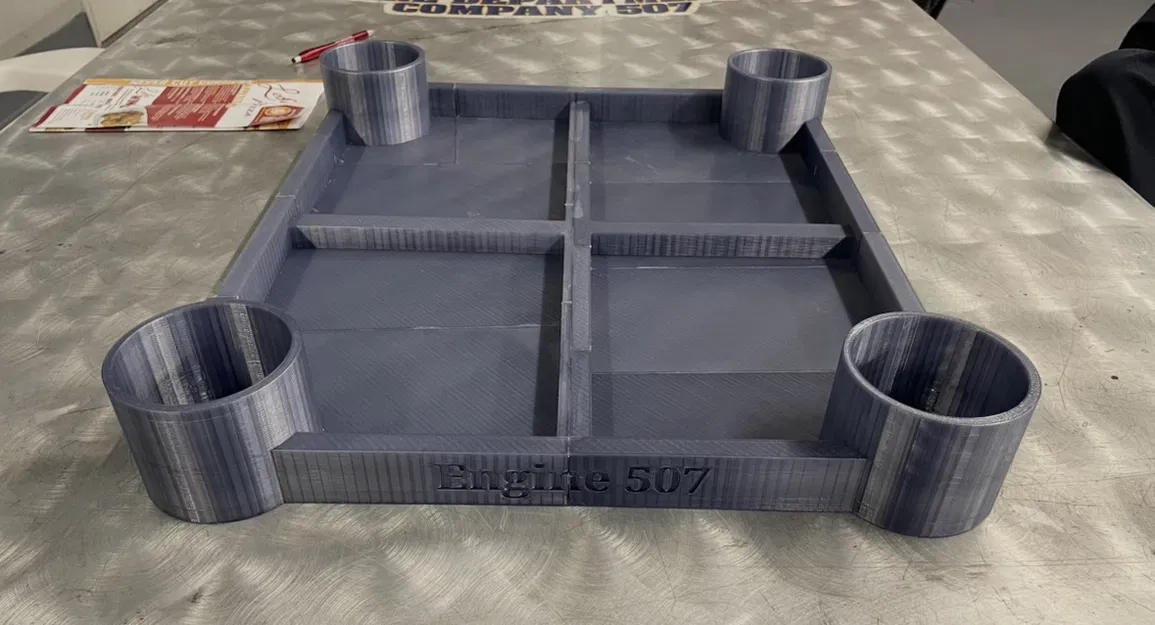 Khay để Ly cho Xe Chữa Cháy (Fire Engine Cup Holder) - Image 2