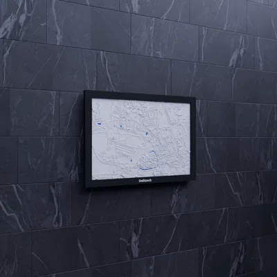 Delitzsch, Đức - Mô hình 3D thu nhỏ