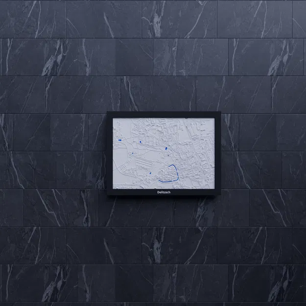 Delitzsch, Đức - Mô hình 3D thu nhỏ - Image 7