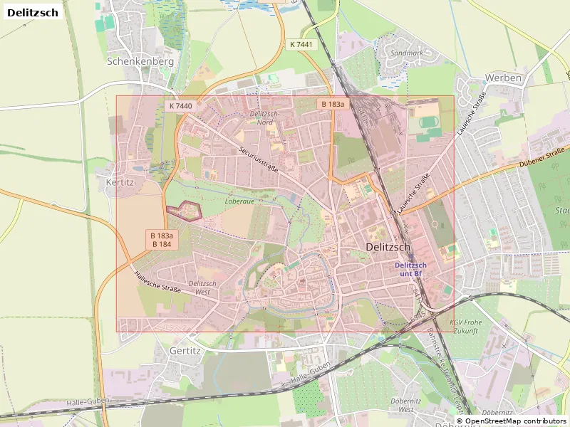 Delitzsch, Đức - Mô hình 3D thu nhỏ - Image 8