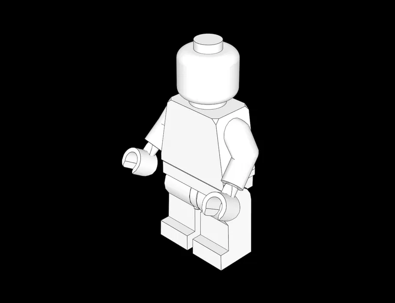 Minifig Cổ Điển Tương Thích Lego (Đầy Đủ Bộ Phận) - Image 1