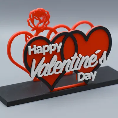 Giá đỡ khăn ăn ngày Valentine (Napkin holder) // Serviettenständer Valentinstag