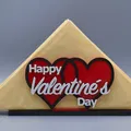 Giá đỡ khăn ăn ngày Valentine (Napkin holder) // Serviettenständer Valentinstag - Thumbnail 2