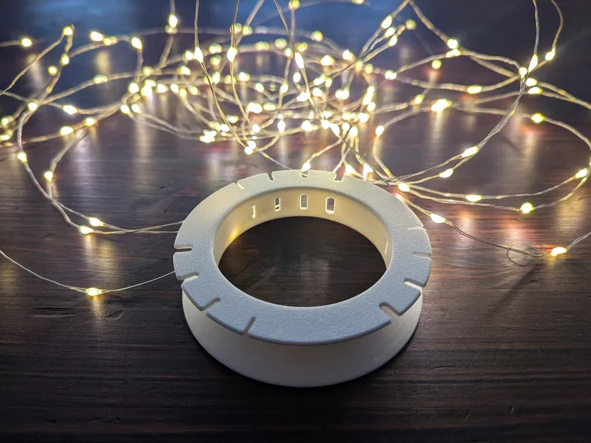 Cuộn quấn dây đèn fairy lights gọn gàng (Spool for Fairy Lights String) - Image 1