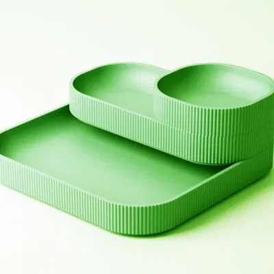 Khay organizer 3 phần (3 tầng xếp chồng) cho bàn làm việc