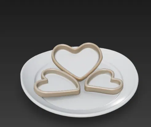 Dĩa hình trái tim (Srdcový talíř) - Image 1