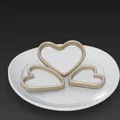 Dĩa hình trái tim (Srdcový talíř) - Thumbnail 1