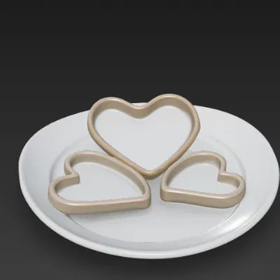 Dĩa hình trái tim (Srdcový talíř)