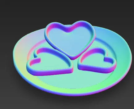 Dĩa hình trái tim (Srdcový talíř) - Image 2
