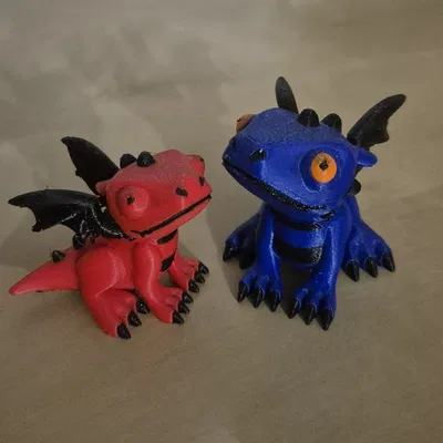 Rồng Con Dễ Thương – kèm file multicolor