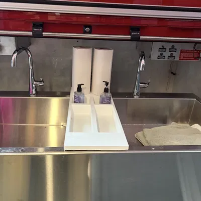 Khay sắp xếp bồn rửa Fire Rehab Sink Organizer