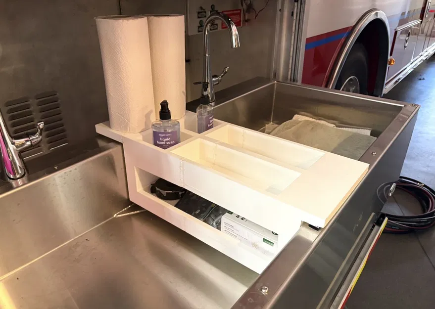 Khay sắp xếp bồn rửa Fire Rehab Sink Organizer - Image 3