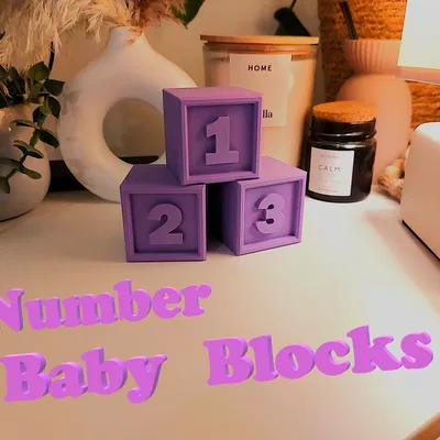 Number Baby Blocks – Khối số cho bé