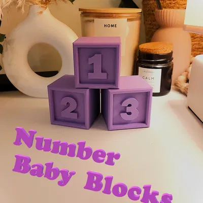 Number Baby Blocks – Khối số cho bé