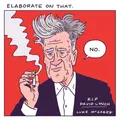 David Lynch đang hút thuốc (David Lynch Smoking a Cig) - Thumbnail 1