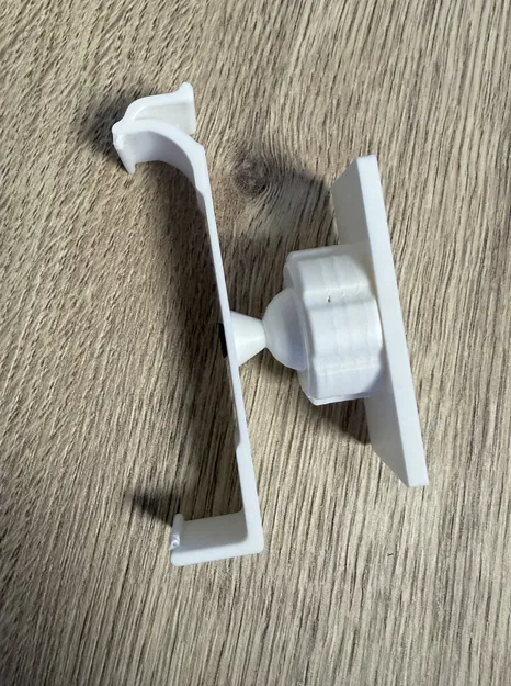 Giá treo IKEA Myggspray có lỗ bắt vít M3 (countersunk) - Image 2