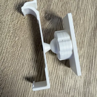 Giá treo IKEA Myggspray có lỗ bắt vít M3 (countersunk)