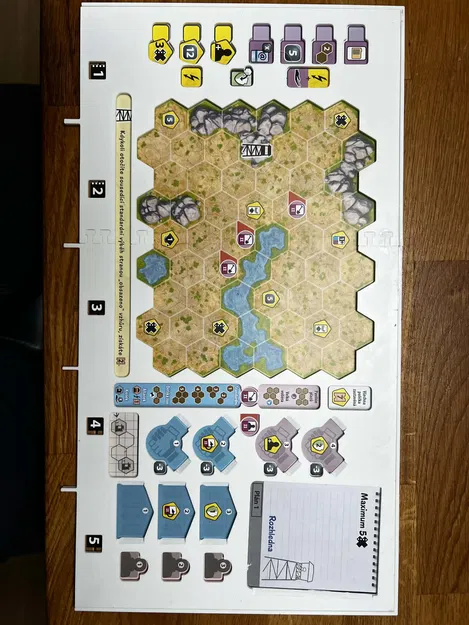 Ark Nova player board V2 – Khung/Overlay bảng người chơi - Image 1